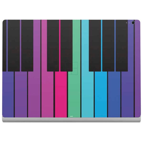 Color Piano Keys Surface Book 2 13.5in Skin